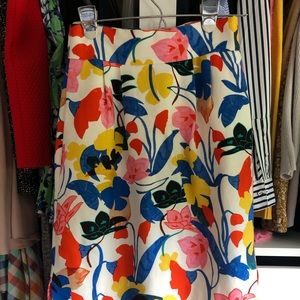 JCREW Floral Pencil Skirt